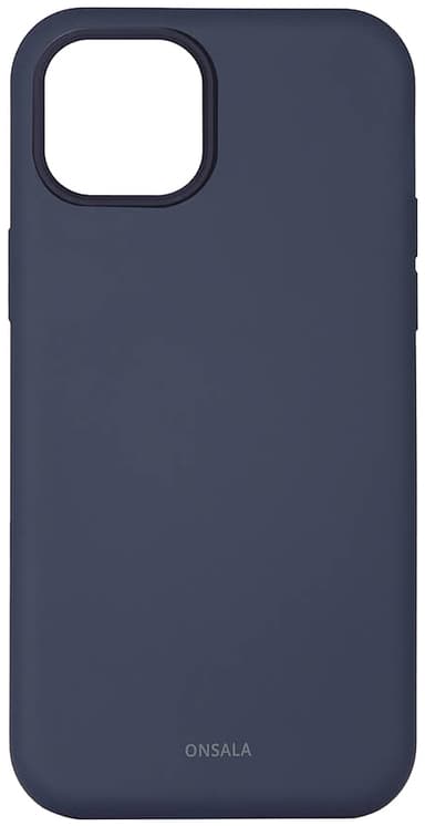 Onsala iPhone 14/13 Silicone suojakuori (sininen)