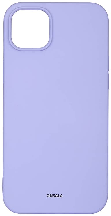 Onsala iPhone 14 Plus Silicone suojakuori (violetti)
