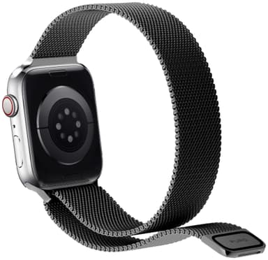Puro Apple Watch 38-41 mm Milanese ranneke (musta)