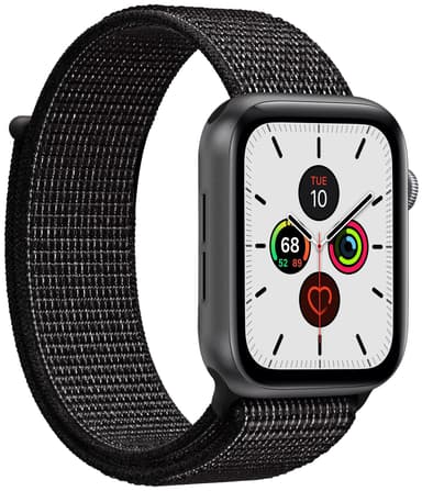 Puro Apple Watch 38-41 mm nailonranneke (musta)