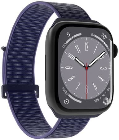 Puro Apple Watch 42-49 mm nailonranneke (sininen)
