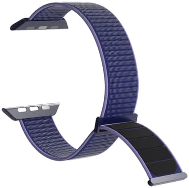 Puro Apple Watch 42-49 mm nailonranneke (sininen)