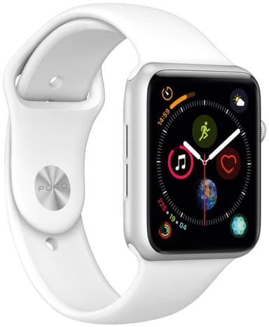 Puro Apple Watch 42-49 mm ranneke (valkoinen)