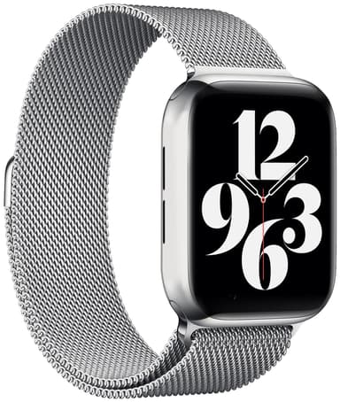Puro Apple Watch 42-49 mm Milanese ranneke (hopea)