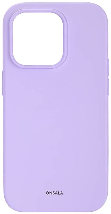 Onsala iPhone 14 Pro Silicone suojakuori (violetti)