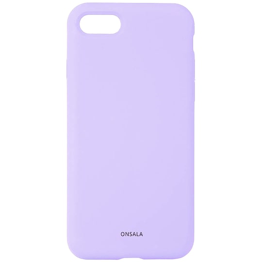 Onsala iPhone 8/7/6/SE Silicone suojakuori (violetti)