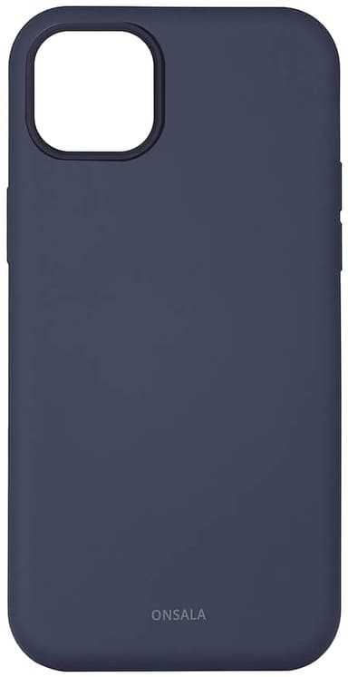 Onsala iPhone 14 Plus Silicone suojakuori (sininen)