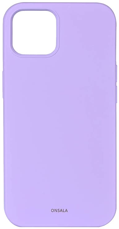 Onsala iPhone 14/13 Silicone suojakuori (violetti)