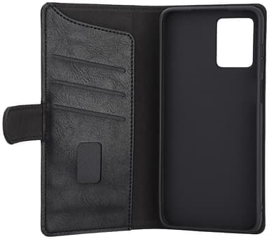 Gear Motorola Moto G53 5G lompakkokotelo (musta)