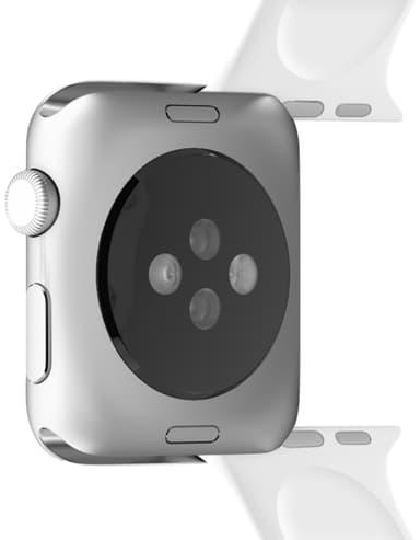 Puro Apple Watch 42-49 mm ranneke (valkoinen)