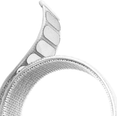 Puro Apple Watch 38-41 mm nailonranneke (valkoinen)
