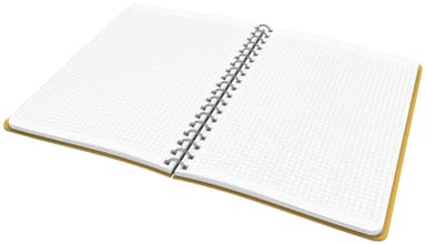 Leitz Cosy muistikirja B5 pehmeällä kosketuspinnalla, kierrekansilla