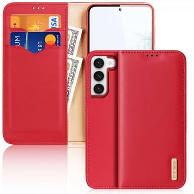 DUX DUCIS Samsung Galaxy S23 Plus Kotelo Hivo Series Punainen