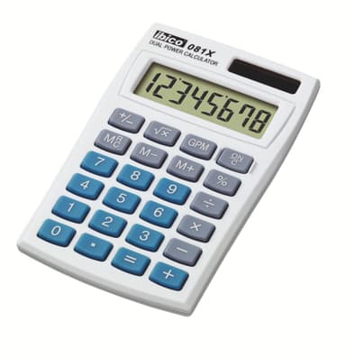 Taskulaskin Ibico 081X 8-numeroinen