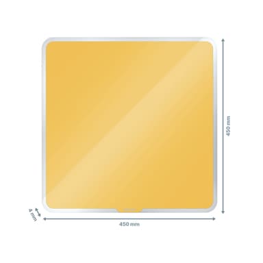 Leitz Cosy magneettinen lasitaulu 450x450mm