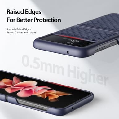 DUX DUCIS Samsung Galaxy Z Flip 4 Kuori Venice Series Sininen