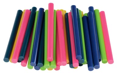 Glue D7x90mm Trendy Colors Bag of 36pcs