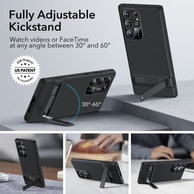 ESR Samsung Galaxy S23 Ultra Kuori Air Shield Boost Musta