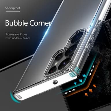 DUX DUCIS Samsung Galaxy S23 Ultra Kuori Clin Series Läpinäkyvä Kirkas