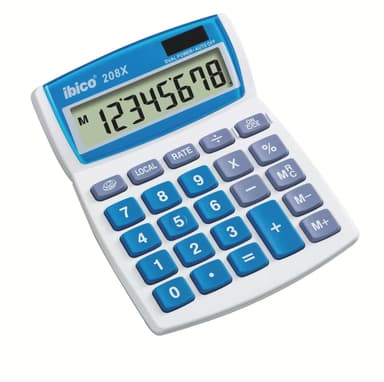 Pöytälaskin Ibico 208X 8-numeroinen