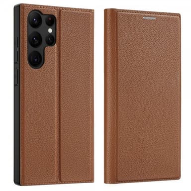DUX DUCIS Samsung Galaxy S23 Ultra Kotelo Skin X2 Series Ruskea