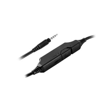 QPAD QH25 pelikuulokkeet (musta)