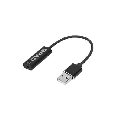 QPAD QH25 pelikuulokkeet (musta)