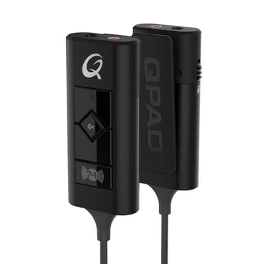 QPAD QH95 pelikuulokkeet (musta)