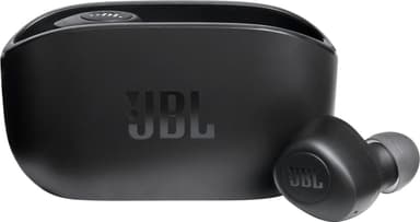 JBL Wave 100 täysin langattomat in-ear kuulokkeet (musta)