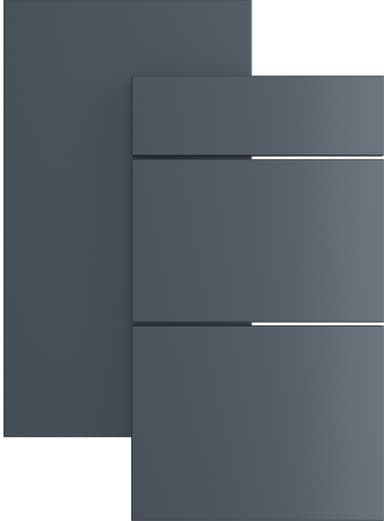 Epoq Trend Eco kaapinovi keittiöön 60x125 (siniharmaa)