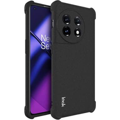Imak Shockproof Sandy Feel OnePlus 11 - Musta