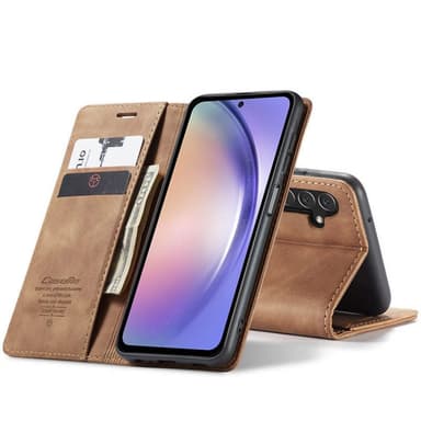CaseMe Smart Magnet FlipCase Samsung Galaxy A54 5G - Ruskea