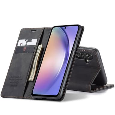CaseMe Smart Magnet FlipCase Samsung Galaxy A54 5G - Musta