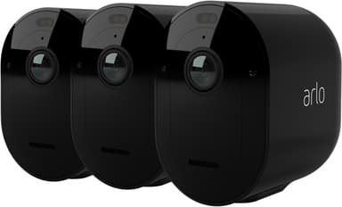 Arlo Pro 5 turvakamera (musta/3 kpl)