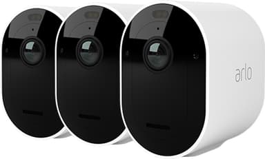 Arlo Pro 5 turvakamera (valkoinen/3 kpl)