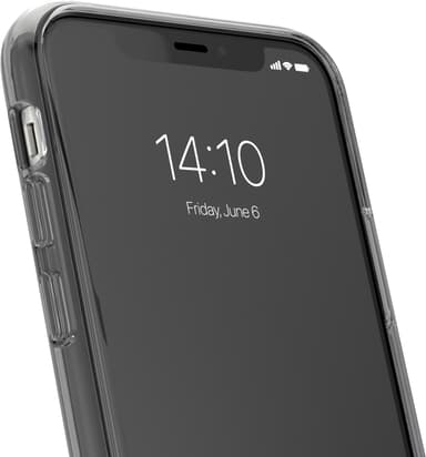 Ideal of Sweden iPhone 11/XR kirkas suojakuori (hopea)