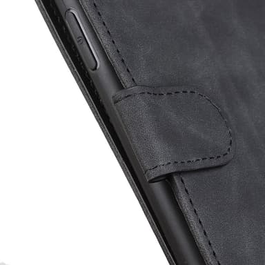 SKALO OnePlus 11 5G KHAZNEH Lompakkokotelo PU-nahasta - Musta