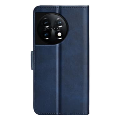 SKALO OnePlus 11 5G Premium Wallet Lompakkokotelo - Sininen