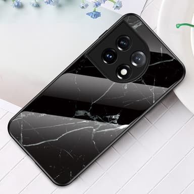 SKALO OnePlus 11 5G Marmori karkaistu lasi TPU-suojakuori - #1