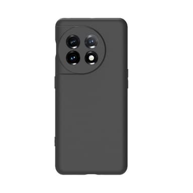 SKALO OnePlus 11 5G Mattamusta erittäin ohut TPU-suojakuori