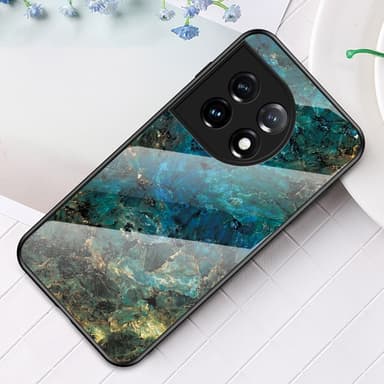 SKALO OnePlus 11 5G Marmori karkaistu lasi TPU-suojakuori - #3
