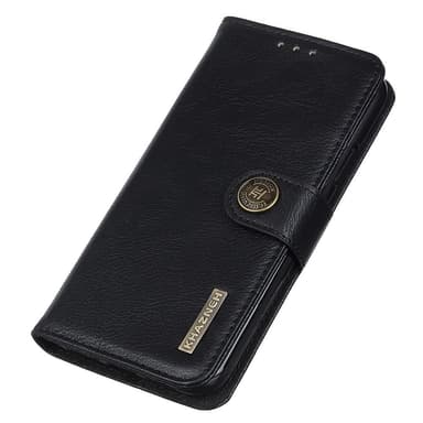 SKALO OnePlus 11 5G KHAZNEH Premium Lompakkokotelo PU-nahasta - Musta