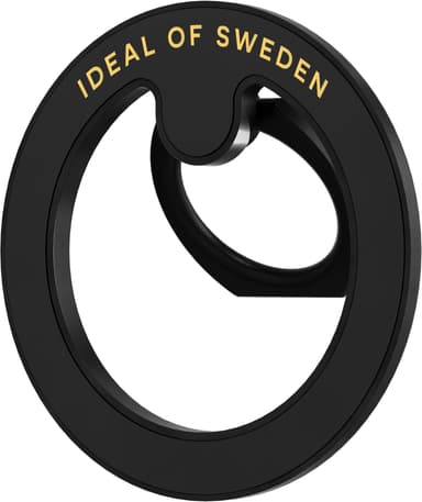 iDeal of Sweden MagSafe rengaskiinnike (musta)