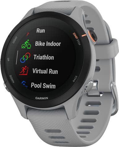 Garmin Forerunner 255S Sport urheilukello (harmaa)