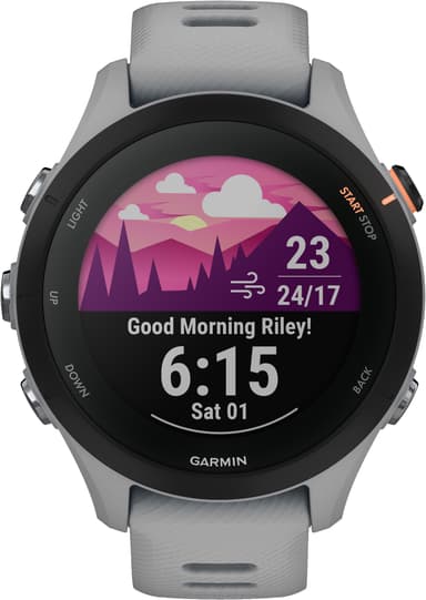 Garmin Forerunner 255S Sport urheilukello (harmaa)