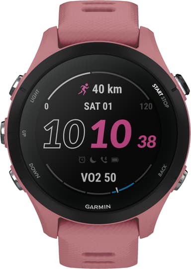 Garmin Forerunner 255S Sport urheilukello (vaaleanpunainen)