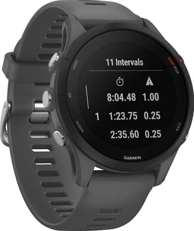 Garmin Forerunner 255 Sport urheilukello (harmaa)