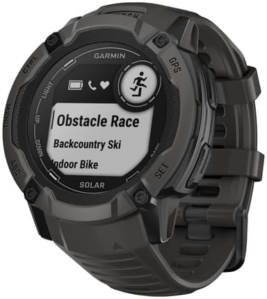 Garmin Instinct 2X Solar ulkoilukello (grafiitti)