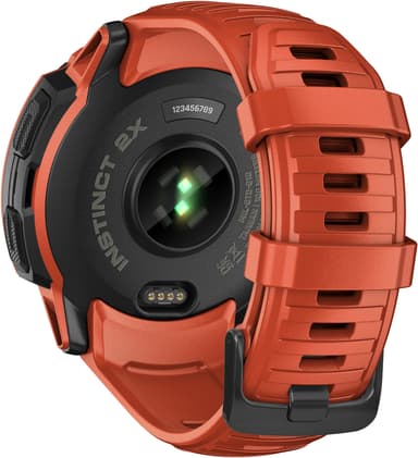 Garmin Instinct 2X Solar ulkoilukello (punainen)