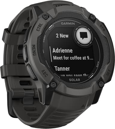 Garmin Instinct 2X Solar ulkoilukello (grafiitti)